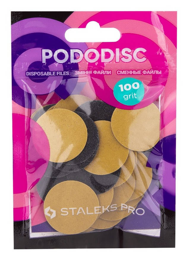 Сменные файлы для педикюрного диска Staleks Pro Pododisc L PDF-25-100 100 грит, 50 шт
Сменные файлы для педикюрного диска Staleks Pro Pododisc L PDF-25-100 100 грит, 50 шт