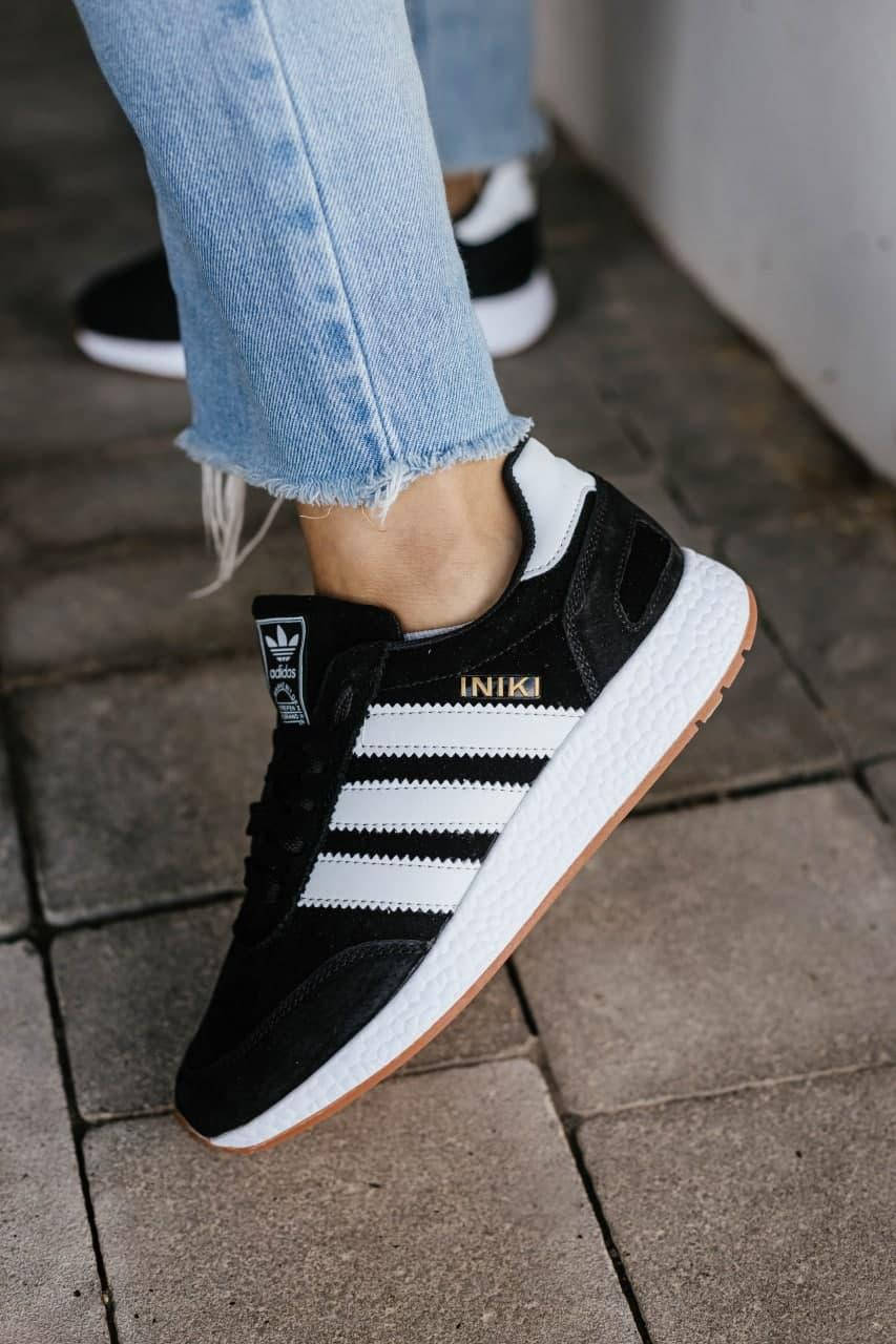 Adidas Iniki черные женские демисезонные кроссовки. Осень/весна женские замшевые кроссовки. 39, Черный
Adidas Iniki черные женские демисезонные кроссовки. Осень/весна женские замшевые кроссовки. 39, Черный