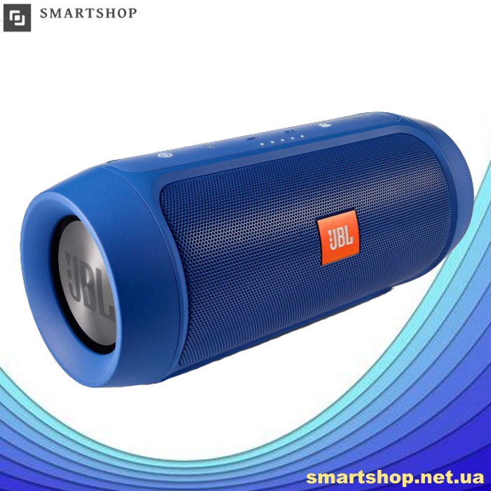 Портативная колонка JBL CHARGE 2+ на 6000 mAh Синяя - водонепроницаемая Bluetooth колонка (Лучшая )!
Портативная колонка JBL CHARGE 2+ на 6000 mAh Синяя - водонепроницаемая Bluetooth колонка (Лучшая )!