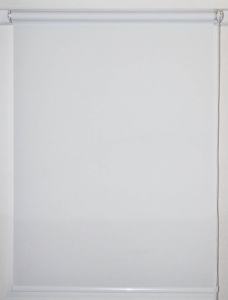 Рулонная штора 325*1500 Лён 800 Белый 
Рулонная штора 325*1500 Лён 800 Белый