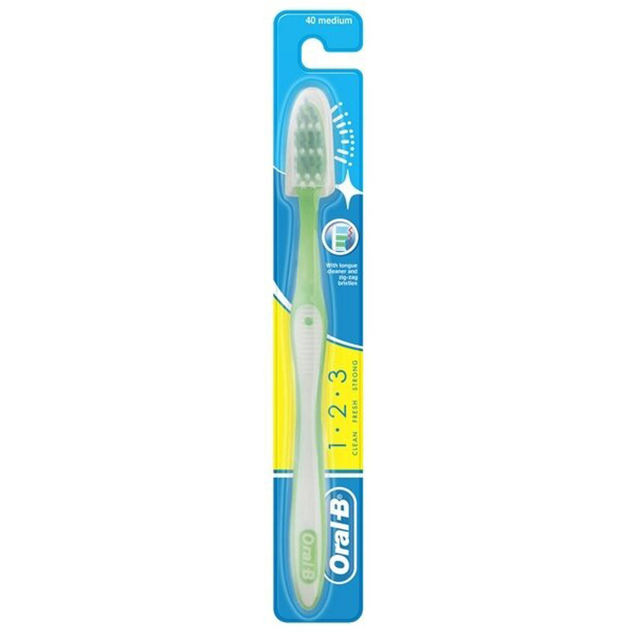 Зубна щітка Oral-B 3-Ефект Fresh Strong 1-2-3 середньої жорсткості
Зубна щітка Oral-B 3-Ефект Fresh Strong 1-2-3 середньої жорсткості