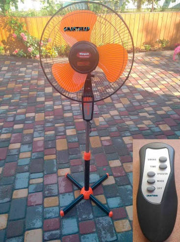 Напольный вентилятор Wimpex WX 1603 R orange с пультом 3 скорости с автоповоротом 16’’, 100 Вт
Напольный вентилятор Wimpex WX 1603 R orange с пультом 3 скорости с автоповоротом 16’’, 100 Вт