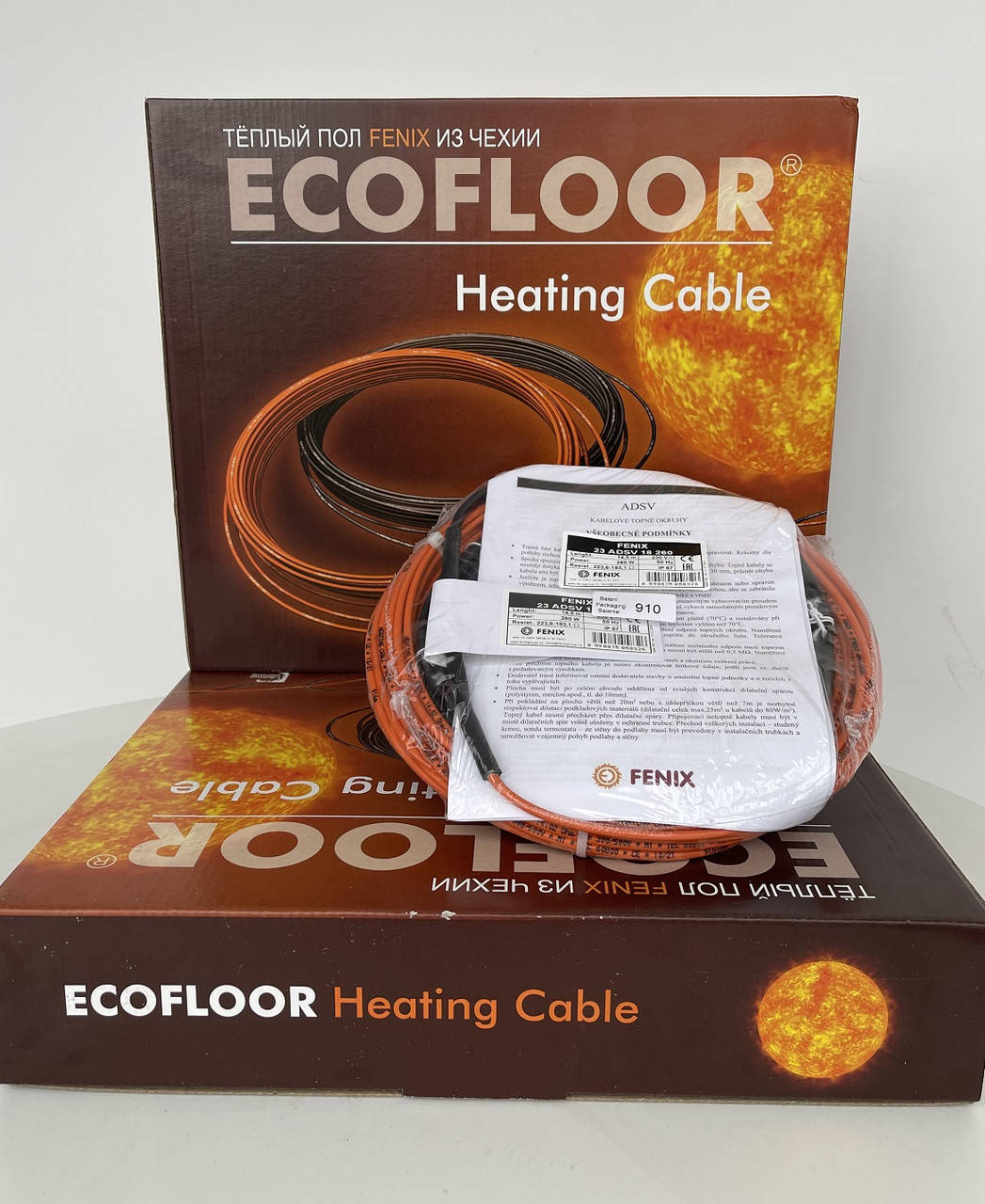 1,7 - 1,5 м2 Теплый пол электрический 1,5m2 260Вт 14,5м Fenix Ecofloor ADSV 18Вт\м для укладки под плитку 
1,7 - 1,5 м2 Теплый пол электрический 1,5m2 260Вт 14,5м Fenix Ecofloor ADSV 18Вт\м для укладки под плитку