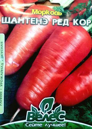 Семена моркови Шантенэ ред кор 20г ТМ ВЕЛЕС
Семена моркови Шантенэ ред кор 20г ТМ ВЕЛЕС