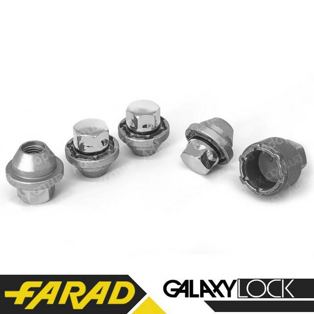 Комплект гаек (секретки) Farad Galaxylock Конус (М12х1.5х30) Вращающаяся головка/Блистер
Комплект гаек (секретки) Farad Galaxylock Конус (М12х1.5х30) Вращающаяся головка/Блистер