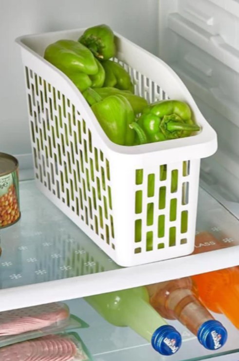 Контейнер – органайзер для холодильника 29*11*17 см, ящик пластиковый, Белый