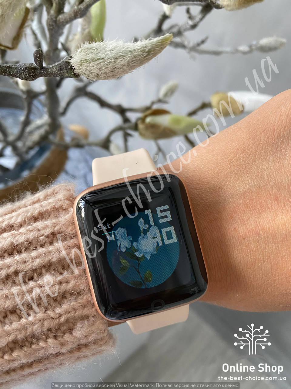 Фитнес-браслет Smart Watch Fitpro d 20 S pro / шагомер / фитнес трекер / пульс / смарт часы / мониторинг сна Пудра
Фитнес-браслет Smart Watch Fitpro d 20 S pro / шагомер / фитнес трекер / пульс / смарт часы / мониторинг сна Пудра