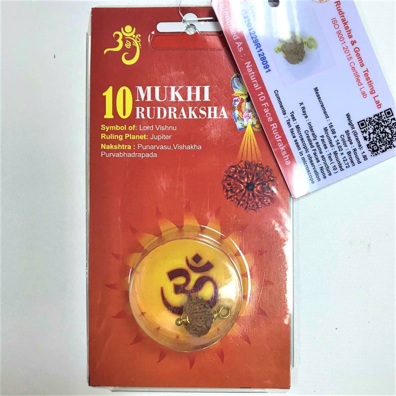 Бусина Рудракші 10 лик сертифікована біля 10-15мм в метал.обробці, rudraksha 10 mukhi, Бусина Рудракши 10 лик
Бусина Рудракші 10 лик сертифікована біля 10-15мм в метал.обробці, rudraksha 10 mukhi, Бусина Рудракши 10 лик