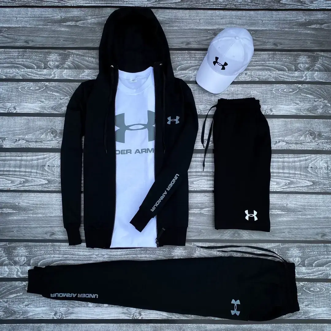 Under Armour-мужской спортивный костюм!Комплектом дешевле! Лето/осень.Цвет белый., Черный
Under Armour-мужской спортивный костюм!Комплектом дешевле! Лето/осень.Цвет белый., Черный