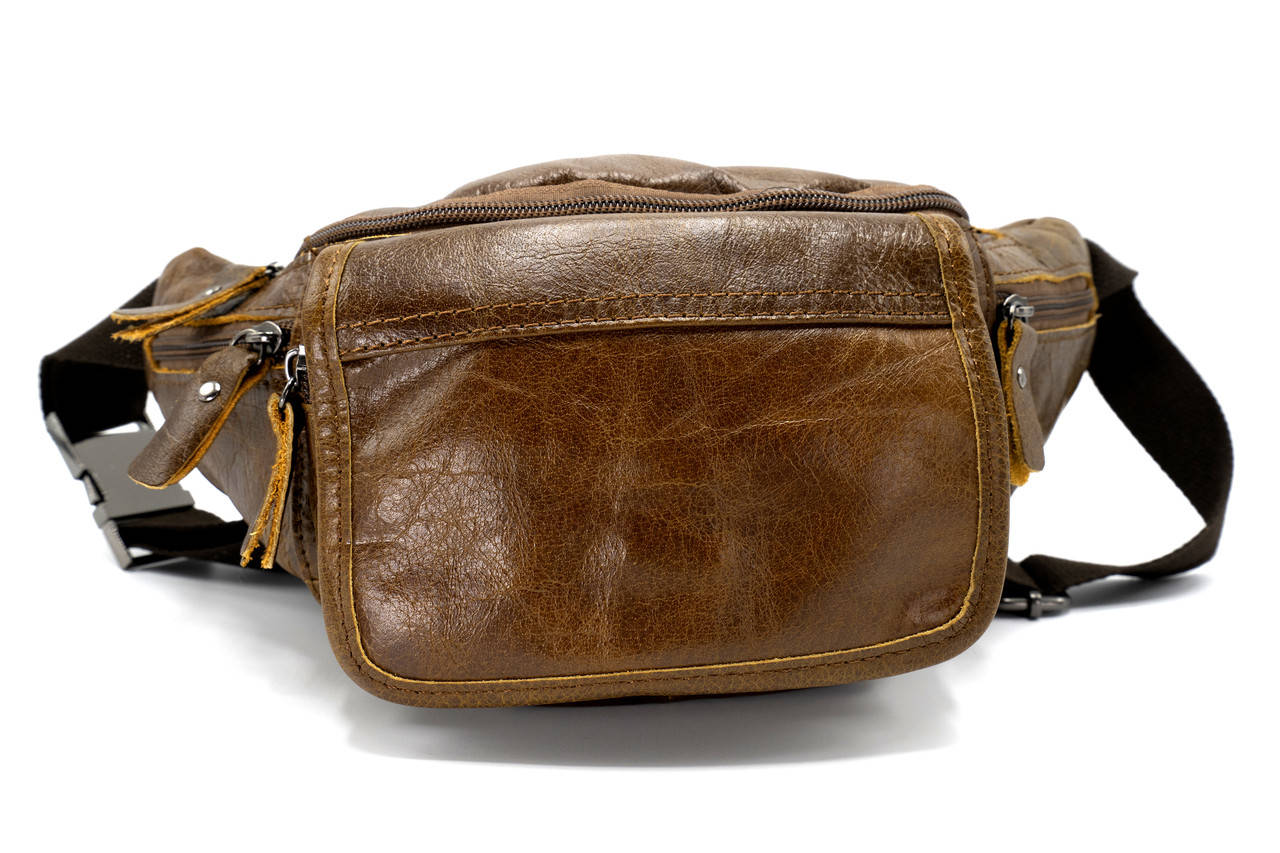 Мужская кожаная сумка бананка на пояс или на грудь NiceBags V0123 Коричневая нагрудная сумка, Коричневый
Мужская кожаная сумка бананка на пояс или на грудь NiceBags V0123 Коричневая нагрудная сумка, Коричневый
