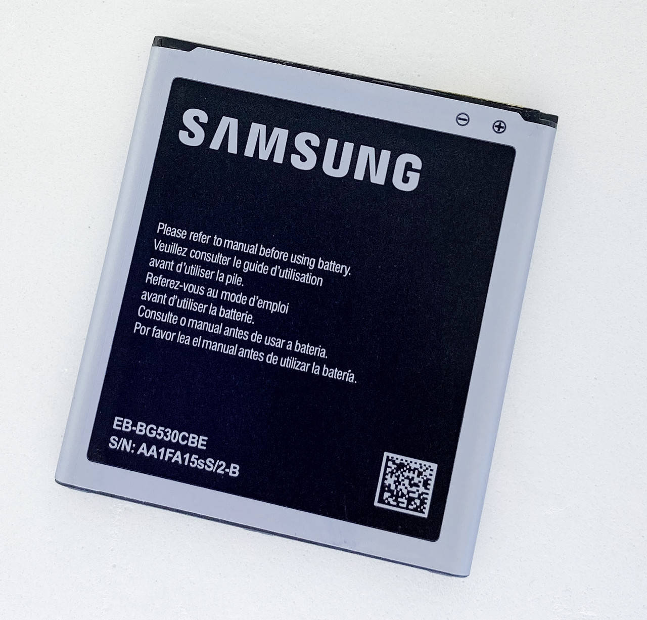 Аккумуляторная батарея (АКБ) для Samsung EB-BG530BBC (G530/G531/J500H/J5008 Galaxy J5/G532F Grand Prime Plus
Аккумуляторная батарея (АКБ) для Samsung EB-BG530BBC (G530/G531/J500H/J5008 Galaxy J5/G532F Grand Prime Plus