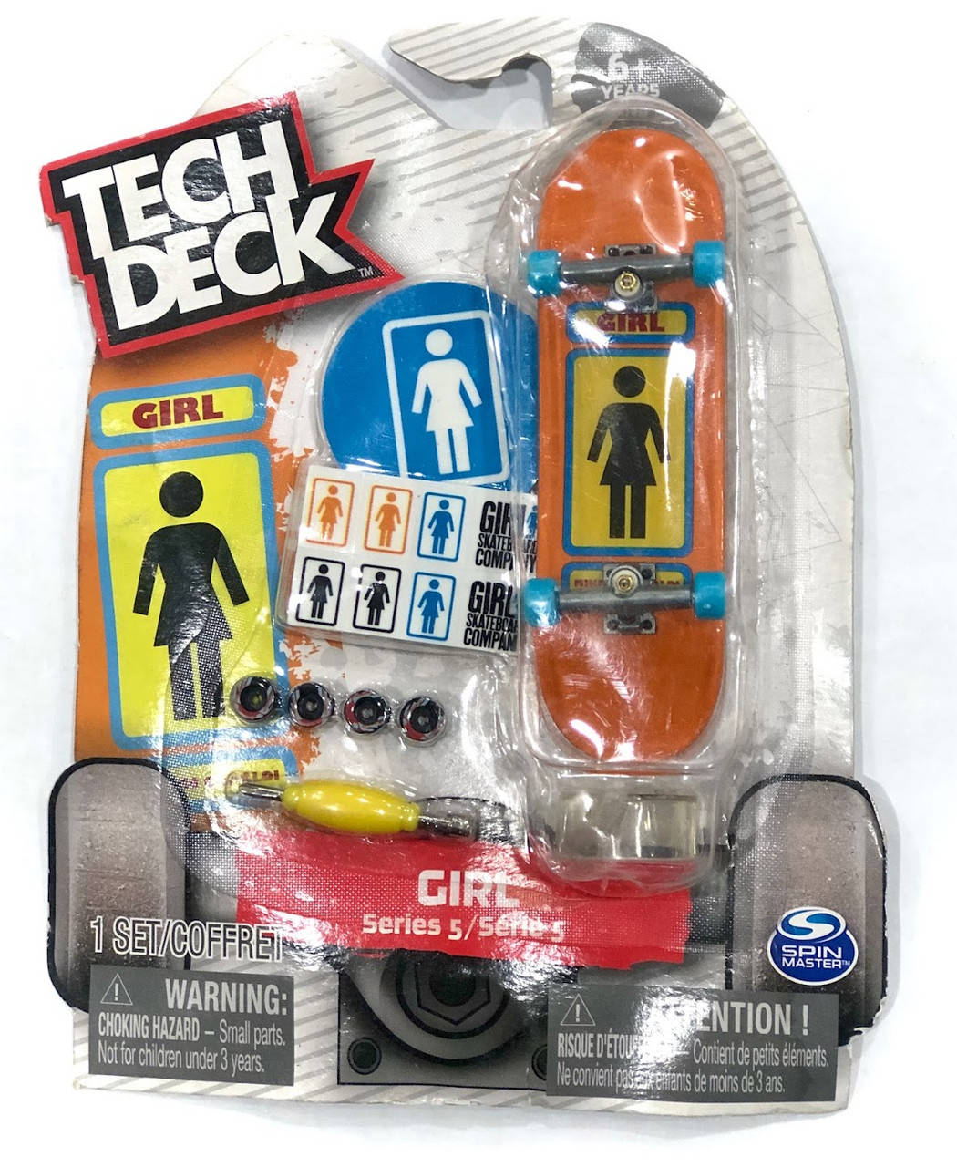 Набор Tech Deck фингерборд + подставка Girl Orange - уценка помятая упаковка, Оранжевый
Набор Tech Deck фингерборд + подставка Girl Orange - уценка помятая упаковка, Оранжевый