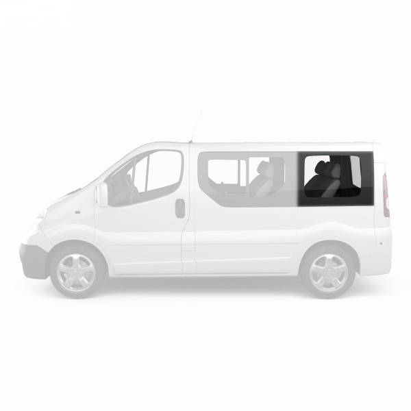 Боковое стекло Renault Trafic (01-13) Заднее салонное Левое на Короткую базу (Рено Трафик), Зелёный
Боковое стекло Renault Trafic (01-13) Заднее салонное Левое на Короткую базу (Рено Трафик), Зелёный