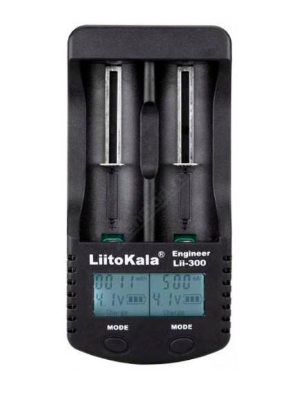 Зарядное устройство Liitokala Lii-300 + автоадаптер для Ni-Mh, Ni-Cd и Li-ion аккумуляторов
Зарядное устройство Liitokala Lii-300 + автоадаптер для Ni-Mh, Ni-Cd и Li-ion аккумуляторов