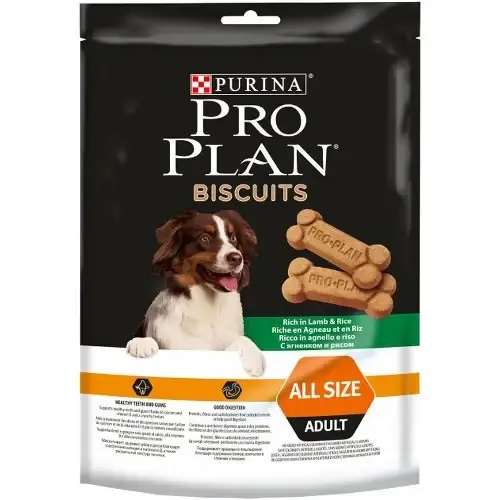 Печенье Purina ProPlan Biscuits для взрослых собак, ягненок с рисом, 400 г Корм для собак Печиво Purina
Печенье Purina ProPlan Biscuits для взрослых собак, ягненок с рисом, 400 г Корм для собак Печиво Purina