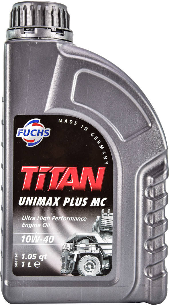Моторное масло TITAN UNIMAX PLUS MC SAE 10W-40 1л Для бензиновых, дизельных, турбодизельных двигателей
Моторное масло TITAN UNIMAX PLUS MC SAE 10W-40 1л Для бензиновых, дизельных, турбодизельных двигателей