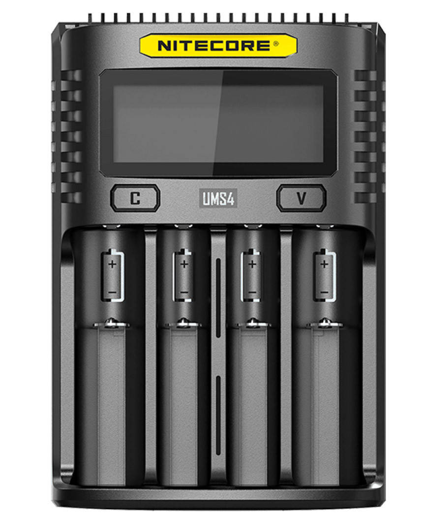 Универсальное ЗУ Nitecore UMS4, 4 канала, Ni-Mh/Li-Ion/IMR/LiFePO4 (3.6-4.35V), USB QC2.0, LCD, Box
Универсальное ЗУ Nitecore UMS4, 4 канала, Ni-Mh/Li-Ion/IMR/LiFePO4 (3.6-4.35V), USB QC2.0, LCD, Box