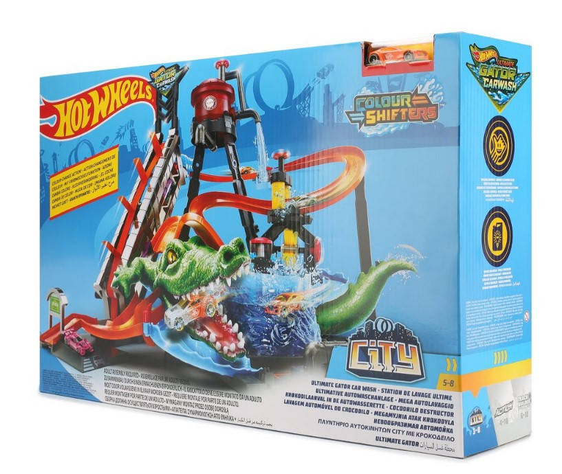 Hot Wheels Легендарний Гараж Бешеная автомойка Водонапорная башня Игровой набор Крокодил Хот Вилс FTB67
Hot Wheels Легендарний Гараж Бешеная автомойка Водонапорная башня Игровой набор Крокодил Хот Вилс FTB67
