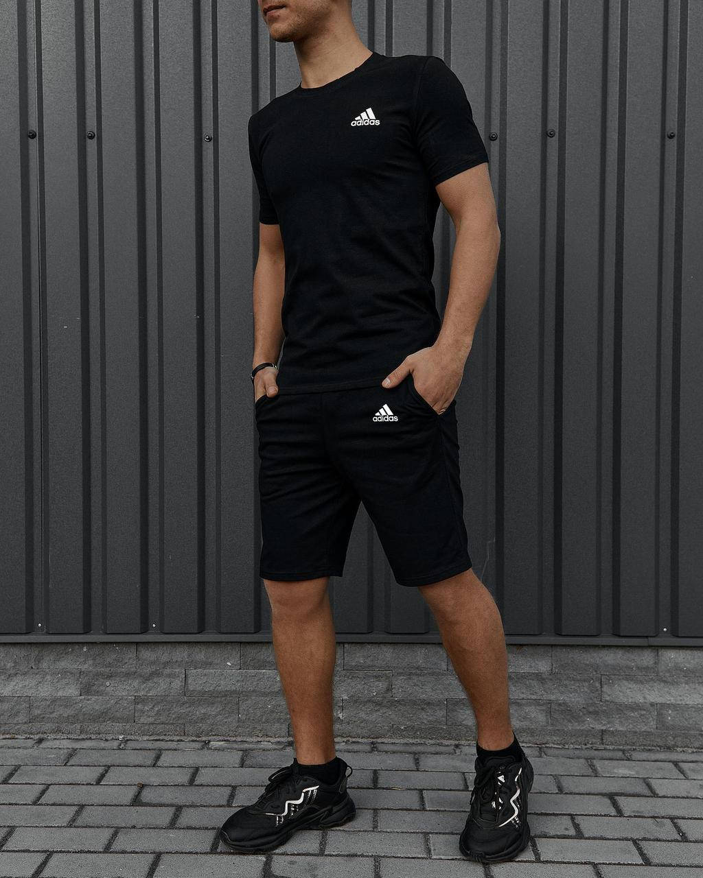 Мужской Летний Комплект Adidas в Черном Цвете | Футболка и Шорты Адидас ( Черный ) L
Мужской Летний Комплект Adidas в Черном Цвете | Футболка и Шорты Адидас ( Черный ) L