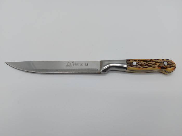Нож кухонный универсальный с пластиковой ручкой "Chencnuji" L 22,5 cm лезвие 13 cm Кухонные ножи и подставки
Нож кухонный универсальный с пластиковой ручкой "Chencnuji" L 22,5 cm лезвие 13 cm Кухонные ножи и подставки