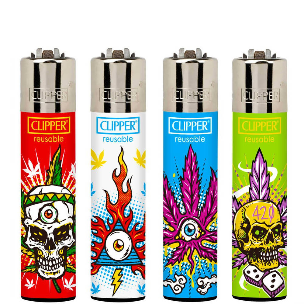 Зажигалка Газовая Пластиковая Clipper Lighters Коллекция Psycho Leaves, Разные цвета
Зажигалка Газовая Пластиковая Clipper Lighters Коллекция Psycho Leaves, Разные цвета