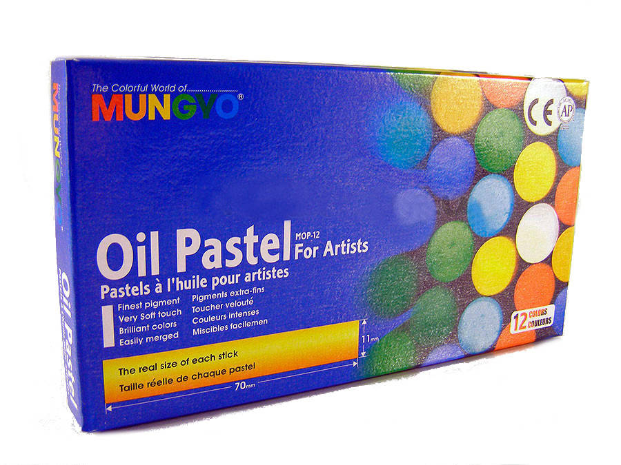 Набор пастели масляной Mungyo 12 цветов МОР-12 
Набор пастели масляной Mungyo 12 цветов МОР-12