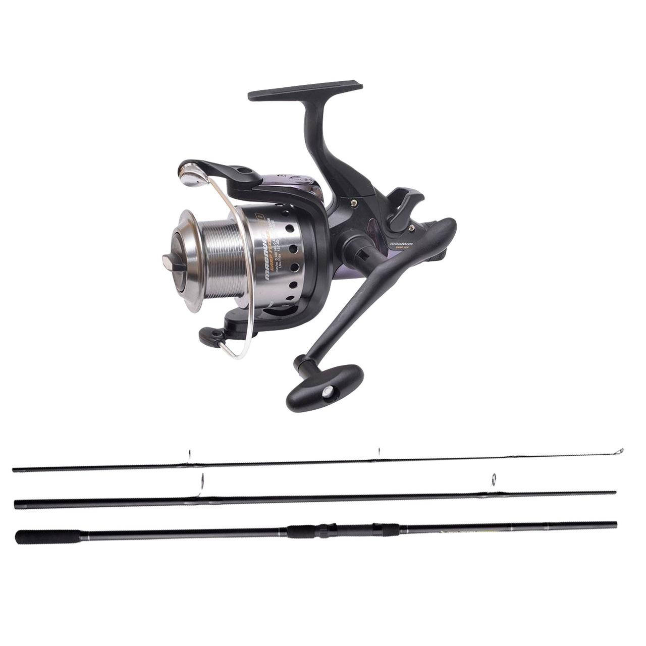 Набор Карповый, Карповое удилище Flagman Magnum Black Carp 3.9м 3.5lb + Катушка Magnum Carp Feeder 6000, Черный
Набор Карповый, Карповое удилище Flagman Magnum Black Carp 3.9м 3.5lb + Катушка Magnum Carp Feeder 6000, Черный