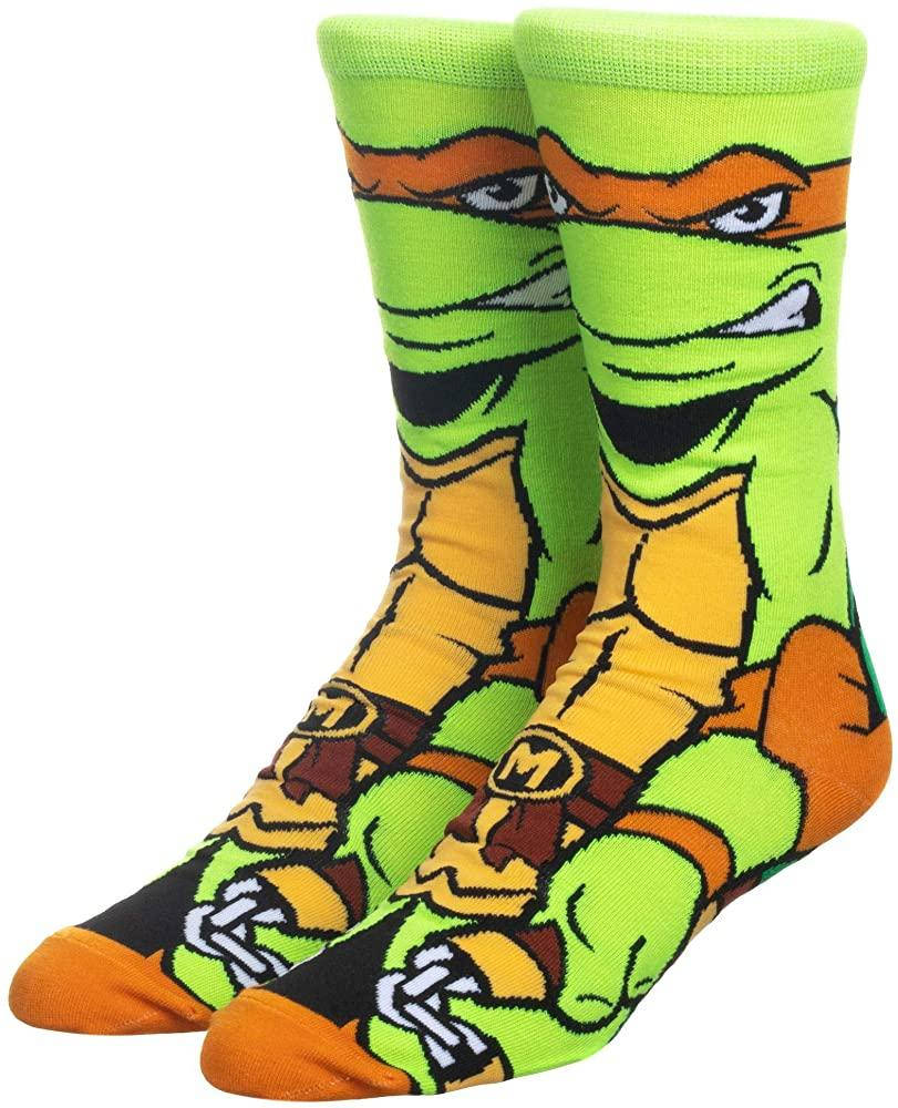 Прикольные высокие мужские носки с принтом Микеланджело
Прикольные высокие мужские носки с принтом Микеланджело