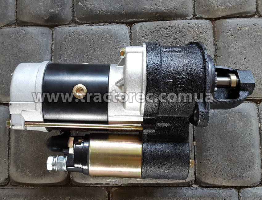 Редукторный электрический стартер на двигателя R190, R192, R195, S1100, S1105 на 11 зубов и 75 мм посадка
Редукторный электрический стартер на двигателя R190, R192, R195, S1100, S1105 на 11 зубов и 75 мм посадка