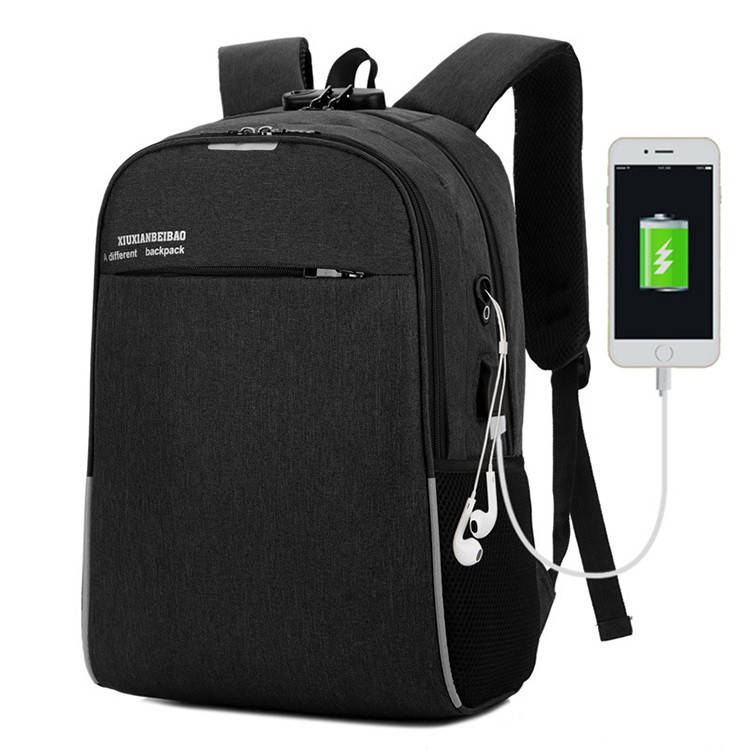 Универсальный рюкзак антивор для ноутбука с кодовым замком и USB портом Univercity, 5 цветов черный
Универсальный рюкзак антивор для ноутбука с кодовым замком и USB портом Univercity, 5 цветов черный