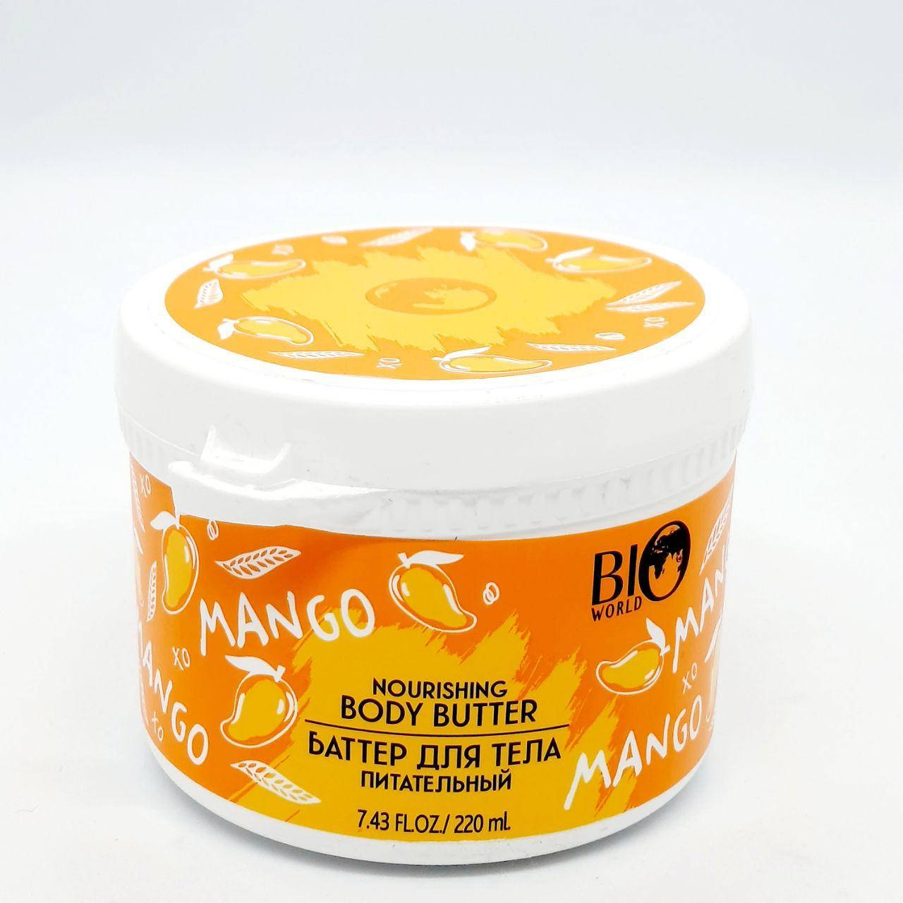 Баттер для тела питательный Bio World Secret Life Nourishing Mango Body Butter (220 мл)
Баттер для тела питательный Bio World Secret Life Nourishing Mango Body Butter (220 мл)