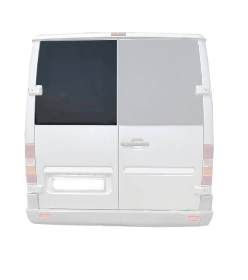 Заднее стекло Mercedes Sprinter (95-06) Левое на розпашную дверь Без електрообогрева, Зелёный 
Заднее стекло Mercedes Sprinter (95-06) Левое на розпашную дверь Без електрообогрева, Зелёный