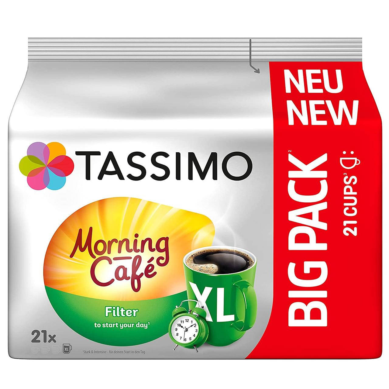 Кофе в капсулах Тассимо - Tassimo Morning Café Filtr (21 порция!)
Кофе в капсулах Тассимо - Tassimo Morning Café Filtr (21 порция!)