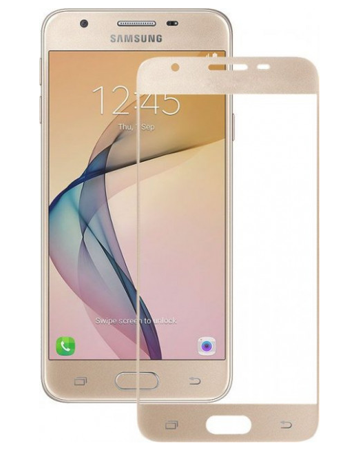 Защитное стекло для Samsung J530 Galaxy J5 (2017) (0.3 мм, 3D, с олеофобным покрытием) цвет золотой
Защитное стекло для Samsung J530 Galaxy J5 (2017) (0.3 мм, 3D, с олеофобным покрытием) цвет золотой