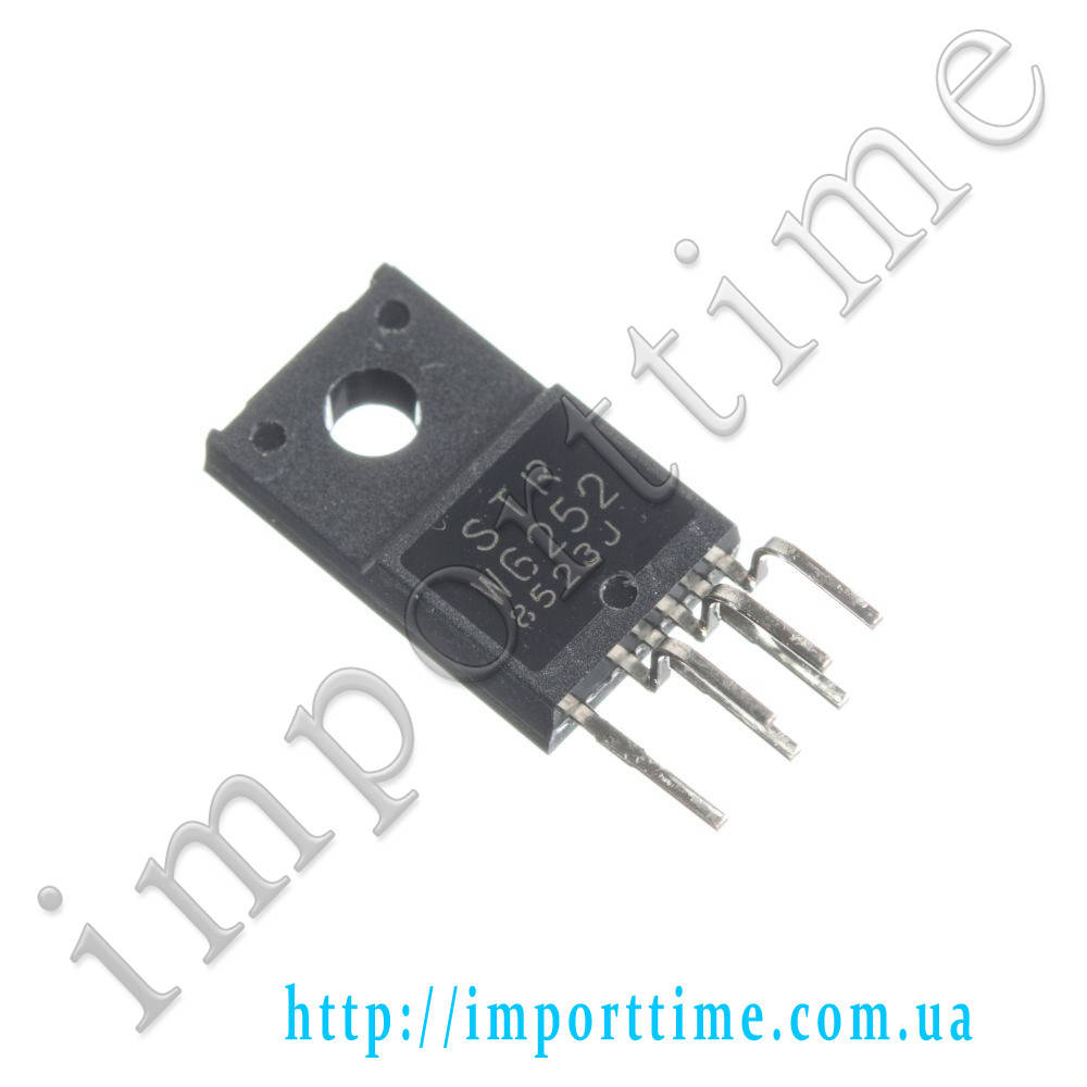 Микросхема STRW6252 (TO-220F-6) 
Микросхема STRW6252 (TO-220F-6)
