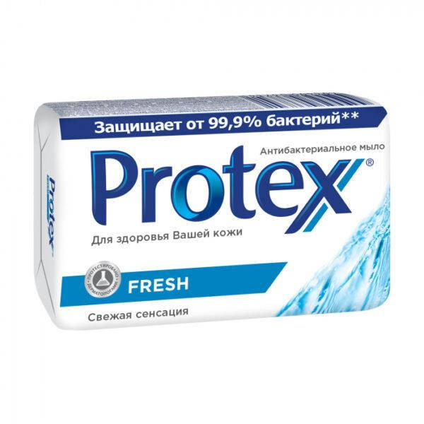 Антибактериальное твердое мыло Protex Fresh Antibacterial Soap, 90 г (защита от 99,9 % бактерий)
Антибактериальное твердое мыло Protex Fresh Antibacterial Soap, 90 г (защита от 99,9 % бактерий)