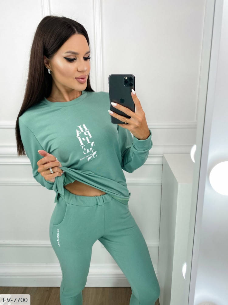 Спортивный костюм женский "HAPPINESS" двунитка (50-52)(3цв) "NK Collection" недорого от прямого поставщика, Черный
Спортивный костюм женский "HAPPINESS" двунитка (50-52)(3цв) "NK Collection" недорого от прямого поставщика, Черный