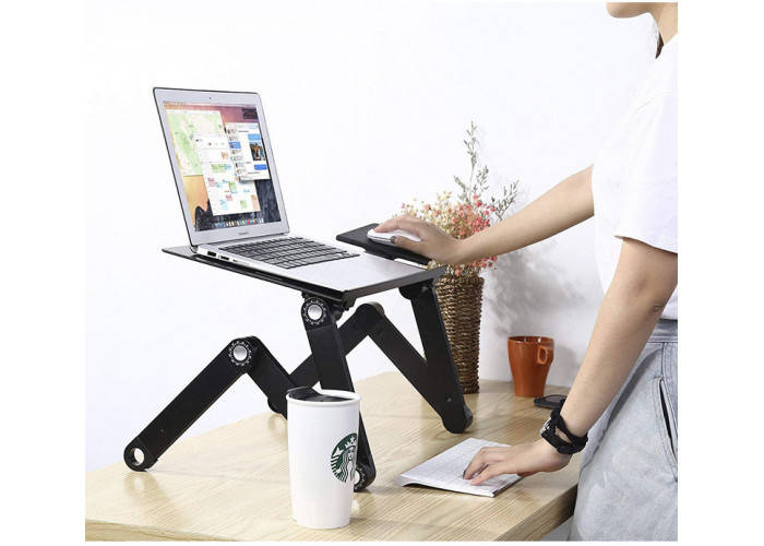 Столик для ноутбука трансформер Портативный с вентилятором Laptop Table T8 подставка с кулером складной
Столик для ноутбука трансформер Портативный с вентилятором Laptop Table T8 подставка с кулером складной