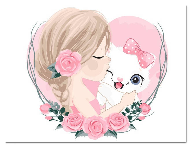 Картина по номерам для детей в коробке на холсте с подрамником, "Кошкина любовь" детские раскраски, живопись
Картина по номерам для детей в коробке на холсте с подрамником, "Кошкина любовь" детские раскраски, живопись