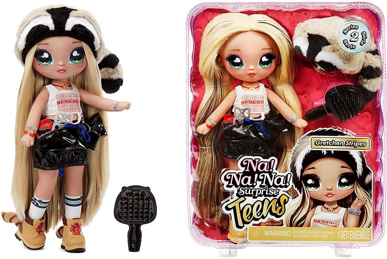 Мягкая Кукла На На На сюрприз Гретхен Страйпс Na Na Na Surprise Teens Fashion Doll Gretchen
Мягкая Кукла На На На сюрприз Гретхен Страйпс Na Na Na Surprise Teens Fashion Doll Gretchen