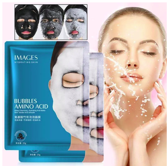 АМИНОКИСЛОТНАЯ ПУЗЫРЧАТАЯ МАСКА С БАМБУКОВЫМ УГЛЁМ IMAGES AMINO ACID BUBBLES FACIAL MASK, 25g
АМИНОКИСЛОТНАЯ ПУЗЫРЧАТАЯ МАСКА С БАМБУКОВЫМ УГЛЁМ IMAGES AMINO ACID BUBBLES FACIAL MASK, 25g