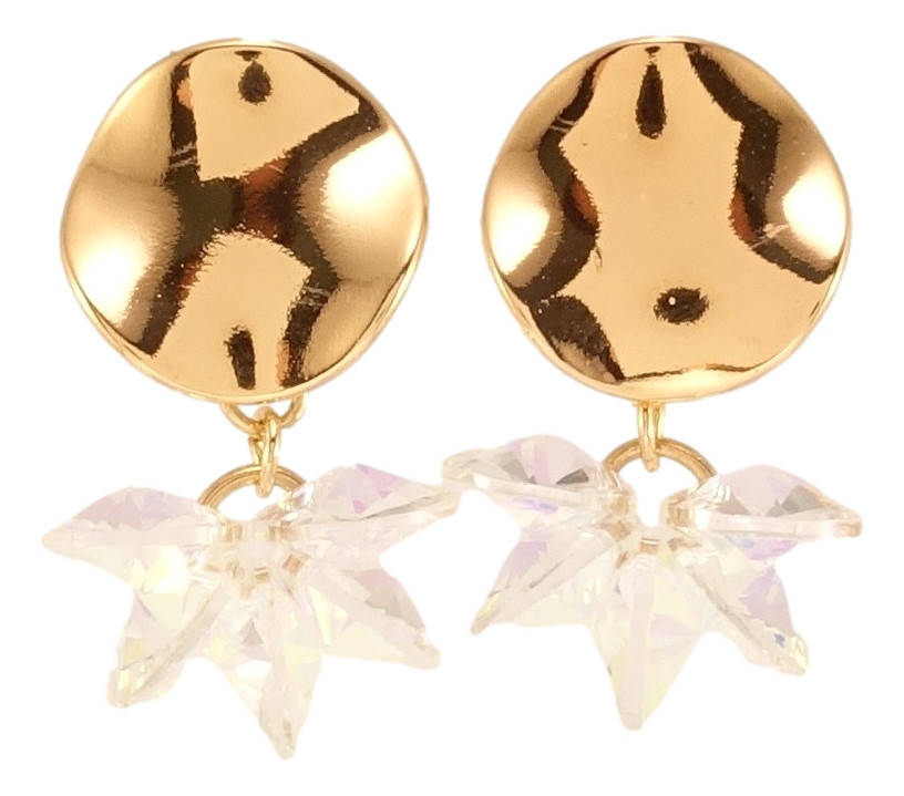 Серьги Xuping Позолота 18K подвески на гвоздиках (пусеты) "Гроздь радужных кристаллов на фигурных колечках"
Серьги Xuping Позолота 18K подвески на гвоздиках (пусеты) "Гроздь радужных кристаллов на фигурных колечках"