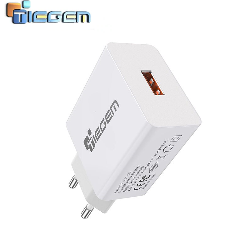 Сетевое зарядное устройство для быстрой зарядки USB QC3.0 зарядный блок зарядка для телефона смартфона TG1W, Белый
Сетевое зарядное устройство для быстрой зарядки USB QC3.0 зарядный блок зарядка для телефона смартфона TG1W, Белый