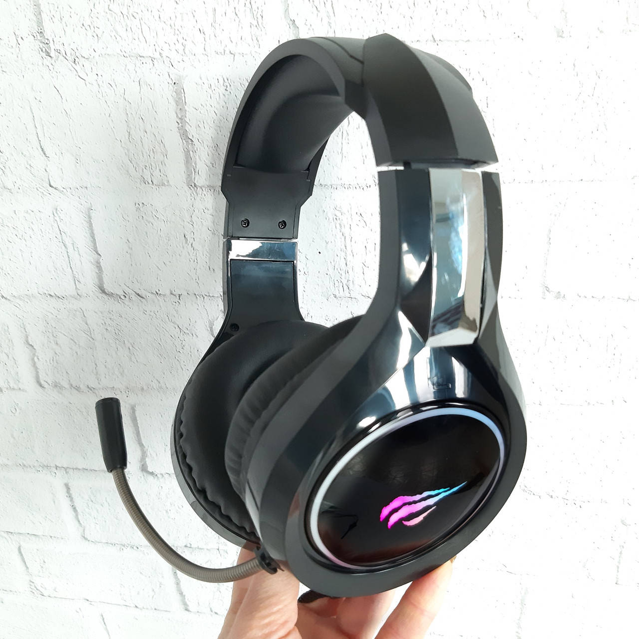 Игровые проводные геймерские наушники для игр Havit HV-H2232d с подсветкой и микрофоном для компьютера пк, Черный
Игровые проводные геймерские наушники для игр Havit HV-H2232d с подсветкой и микрофоном для компьютера пк, Черный