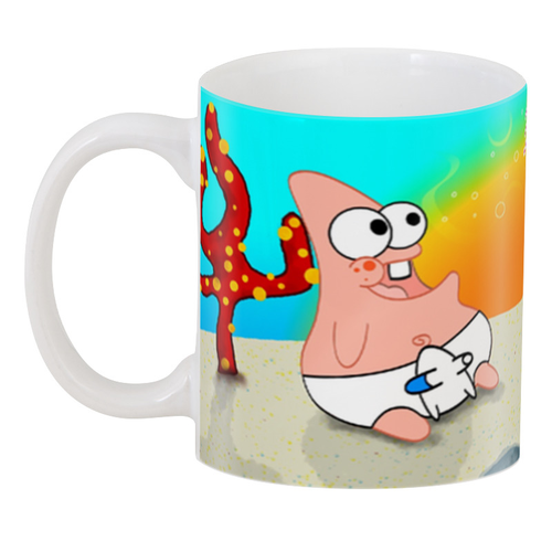 Кружка Губка Боб Квадратные Штаны CP 03.86, Белый 
Кружка Губка Боб Квадратные Штаны CP 03.86, Белый