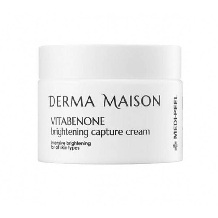Крем с идебеноном и мультивитаминами для лица MEDI-PEEL Derma Maison Vitabenone Brightening Cream
Крем с идебеноном и мультивитаминами для лица MEDI-PEEL Derma Maison Vitabenone Brightening Cream