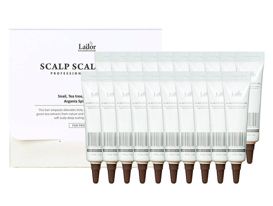 Спа пилинг очищающий для кожи головы Lador Scalp Scaling Spa Ampoule, 20шт по 15г (8809500811718)
Спа пилинг очищающий для кожи головы Lador Scalp Scaling Spa Ampoule, 20шт по 15г (8809500811718)