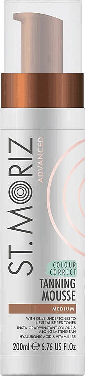 Автобронзат-мус для середньої шкіри St Moriz Advanced Colour Correcting Mousse Medium 200 мл
Автобронзат-мус для середньої шкіри St Moriz Advanced Colour Correcting Mousse Medium 200 мл