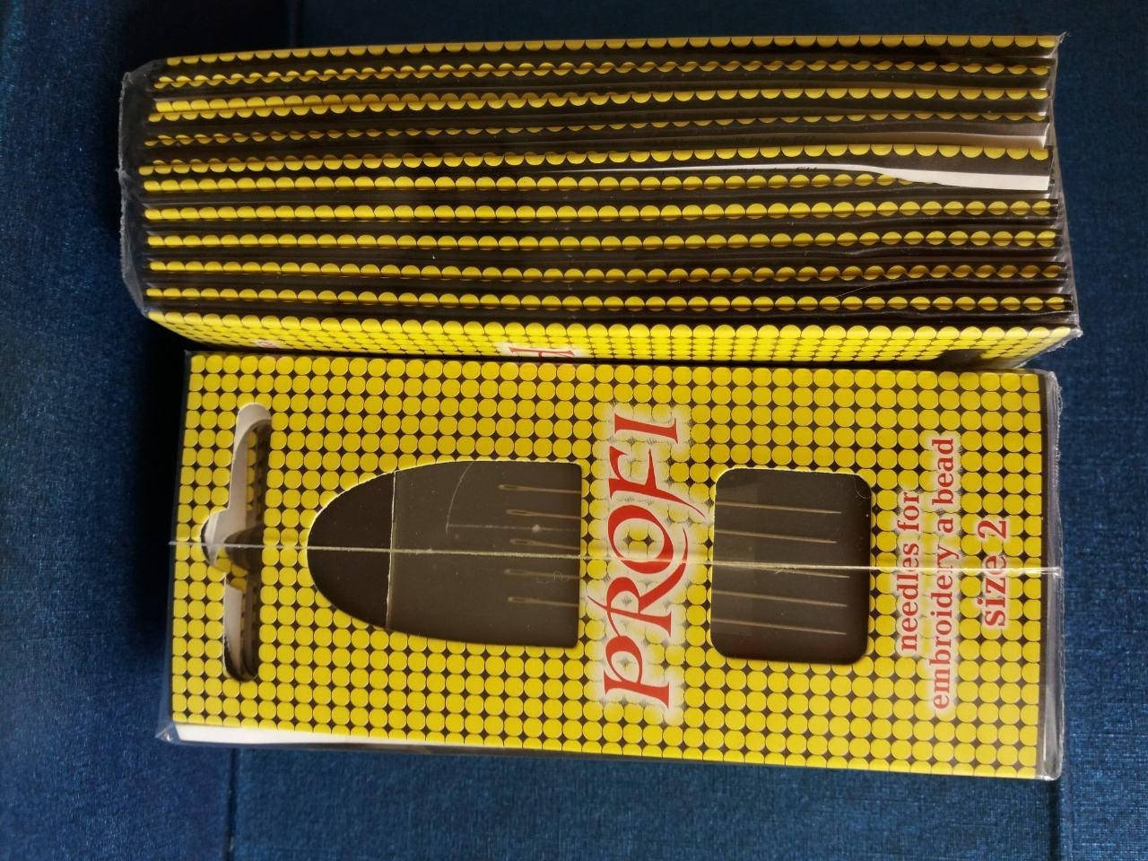 Иглы бисерные "PROFI" упаковка 20 наборов
Иглы бисерные "PROFI" упаковка 20 наборов