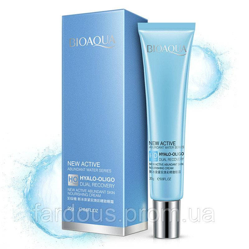 Крем вокруг глаз Bioaqua Hyalo-Oligo Dual Recovery Cream с олигомером гиалуроновой кислоты 20 мл
Крем вокруг глаз Bioaqua Hyalo-Oligo Dual Recovery Cream с олигомером гиалуроновой кислоты 20 мл